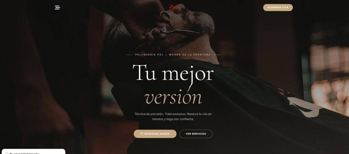 Web de Peluquería Pol